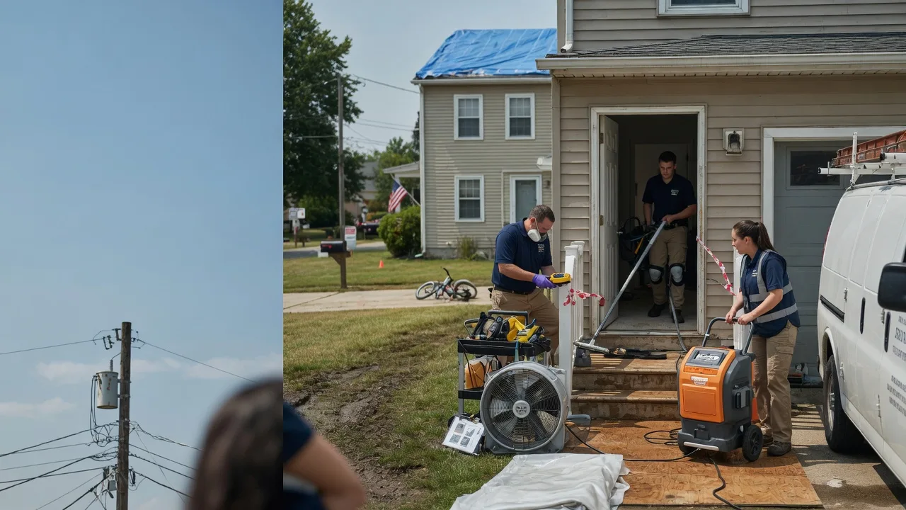 Water Damage Repair in Slatedale, PA near me